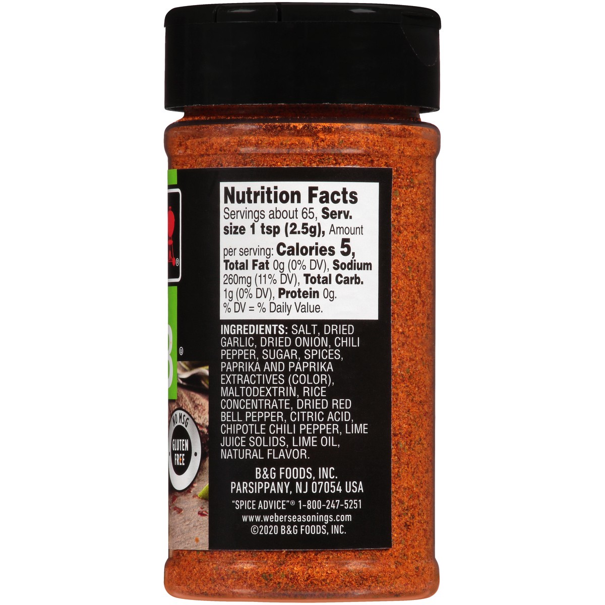 slide 6 of 11, Weber Chili Lime Rub 5.75 oz. Shaker, 5.75 oz