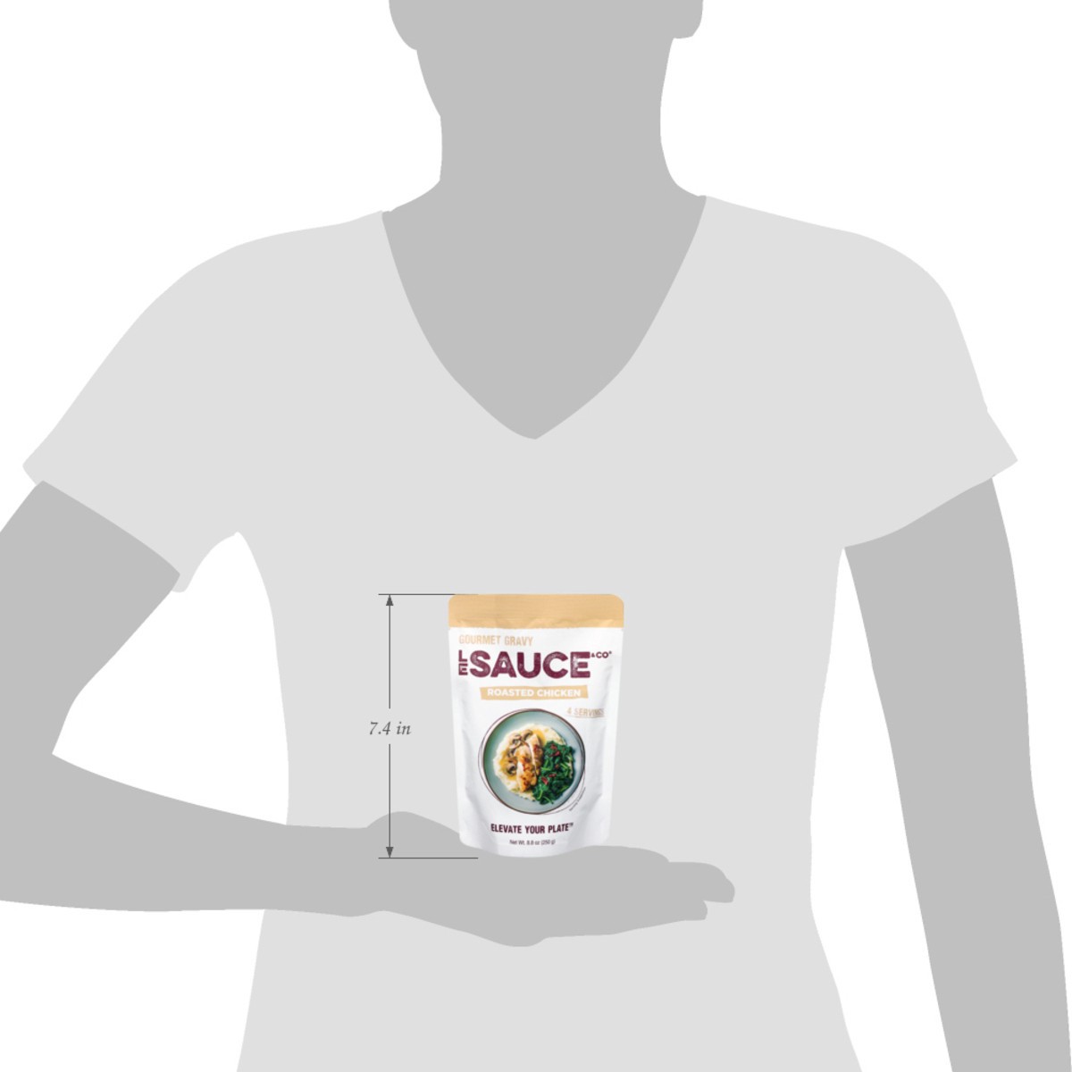 slide 12 of 14, Le Sauce & Co Gourmet Roasted Chicken Gravy 8.8 oz, 8.8 oz