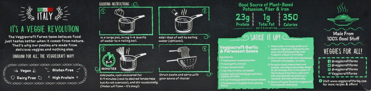 slide 3 of 10, Veggiecraft Farms Pasta 8 oz, 8 oz