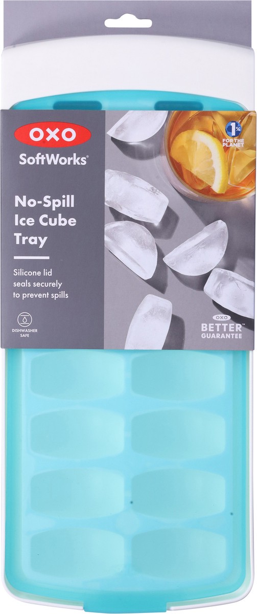 slide 6 of 12, OXO SoftWorks No-Spill Ice Cube Tray 1 Each, 1 ct