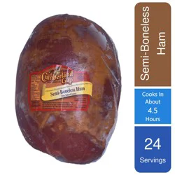 Cumberland Gap Semi-Boneless Ham (Limit 1 At Sale Retail)
