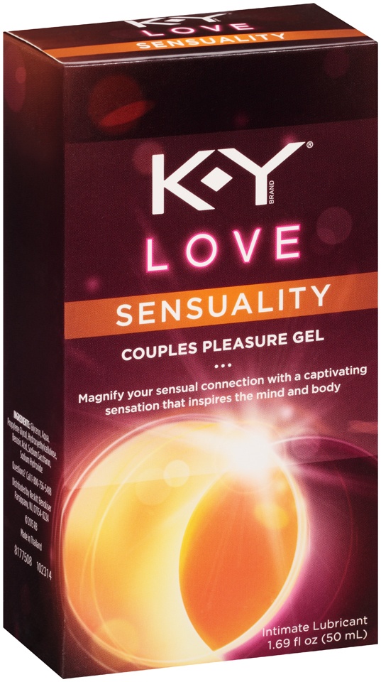 slide 1 of 1, K-Y Love Sensuality Couples Pleasure Gel Intimate Lubricant, 1.69 fl oz
