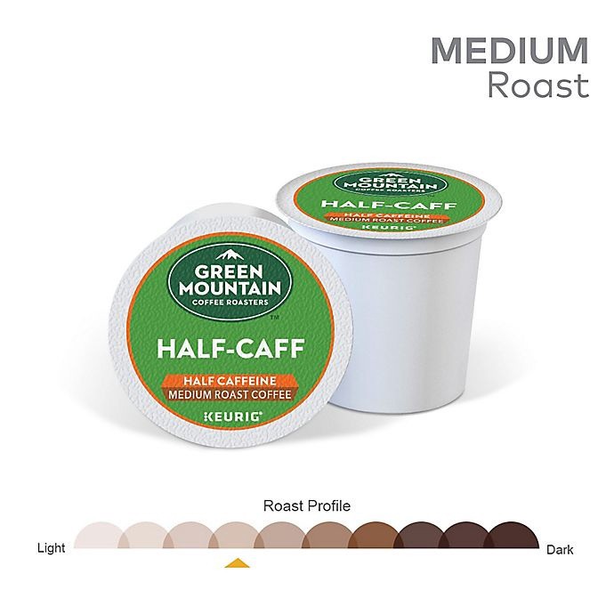 slide 3 of 8, Green Mountain Coffee Roasters Half-Caff Medium Roast Coffee Value Pack 48 - 0.33 oz K-Cup Pods, 48 ct