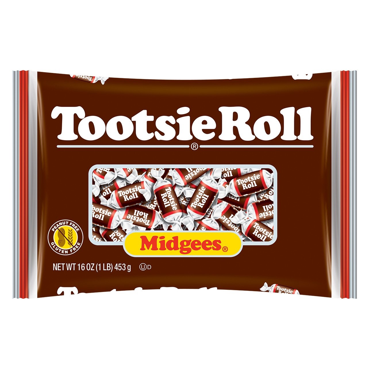 slide 1 of 3, Tootsie Roll Vanilla Midgies, 16 oz