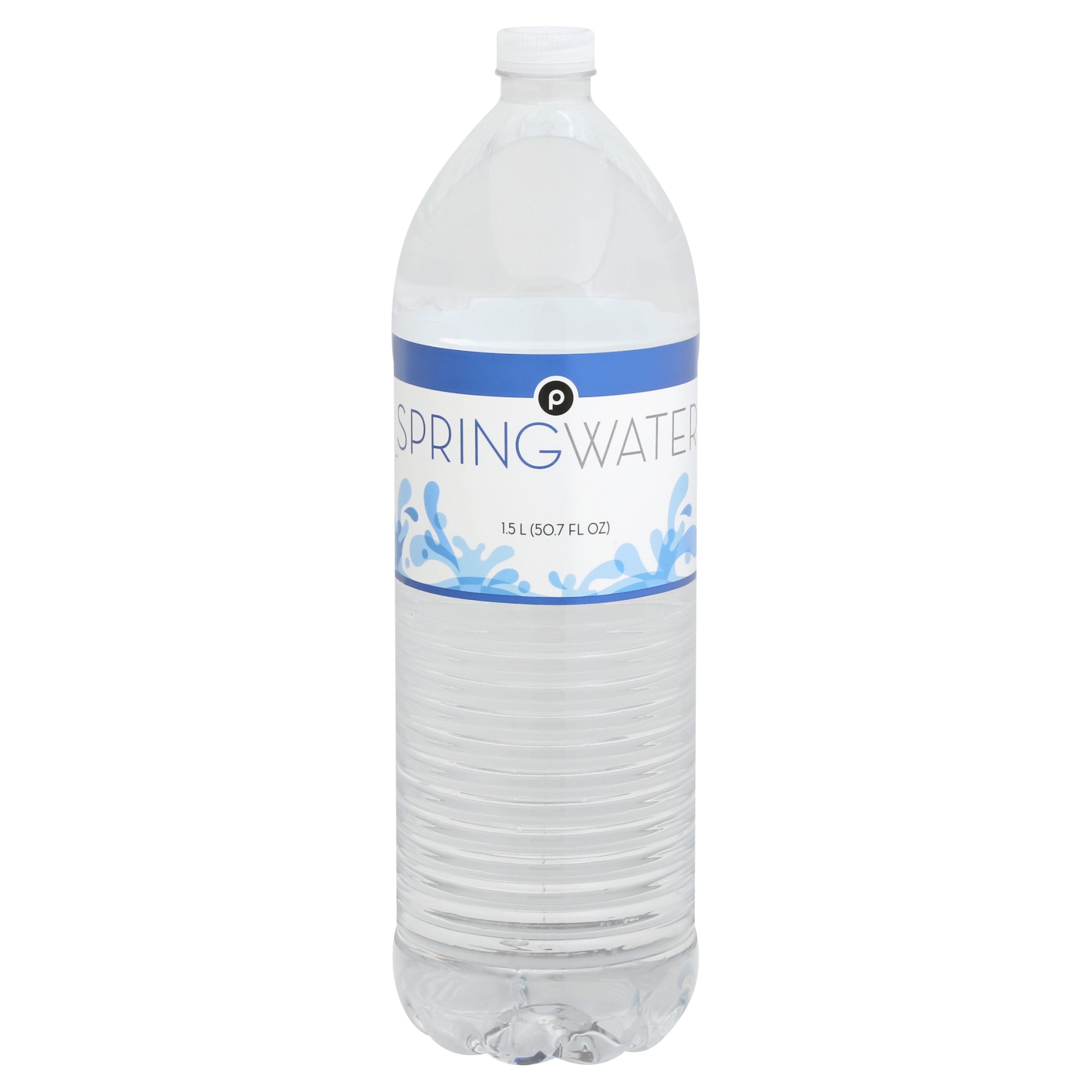 slide 1 of 1, Publix Spring Water - 1.5 liter, 1.5 liter