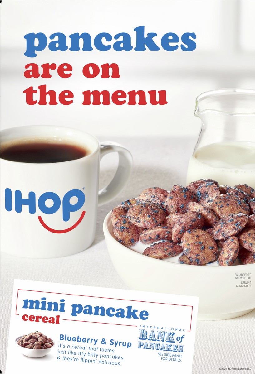slide 5 of 9, IHOP Blueberry and Syrup Flavored Breakfast Cereal, 11.2 OZ, 11.2 oz