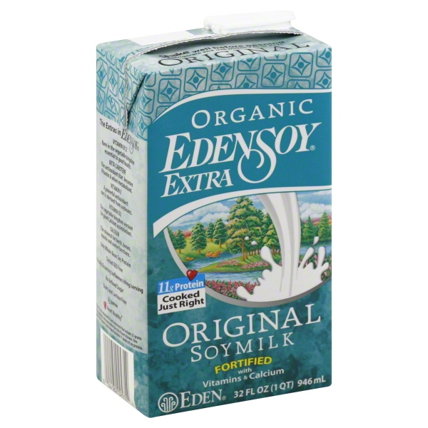 slide 1 of 1, Eden Foods Soy Milk, Organic, Original, 32 oz