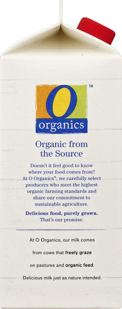 slide 2 of 6, O Organics Organic Whole Milk - Half Gallon, 1/2 gal