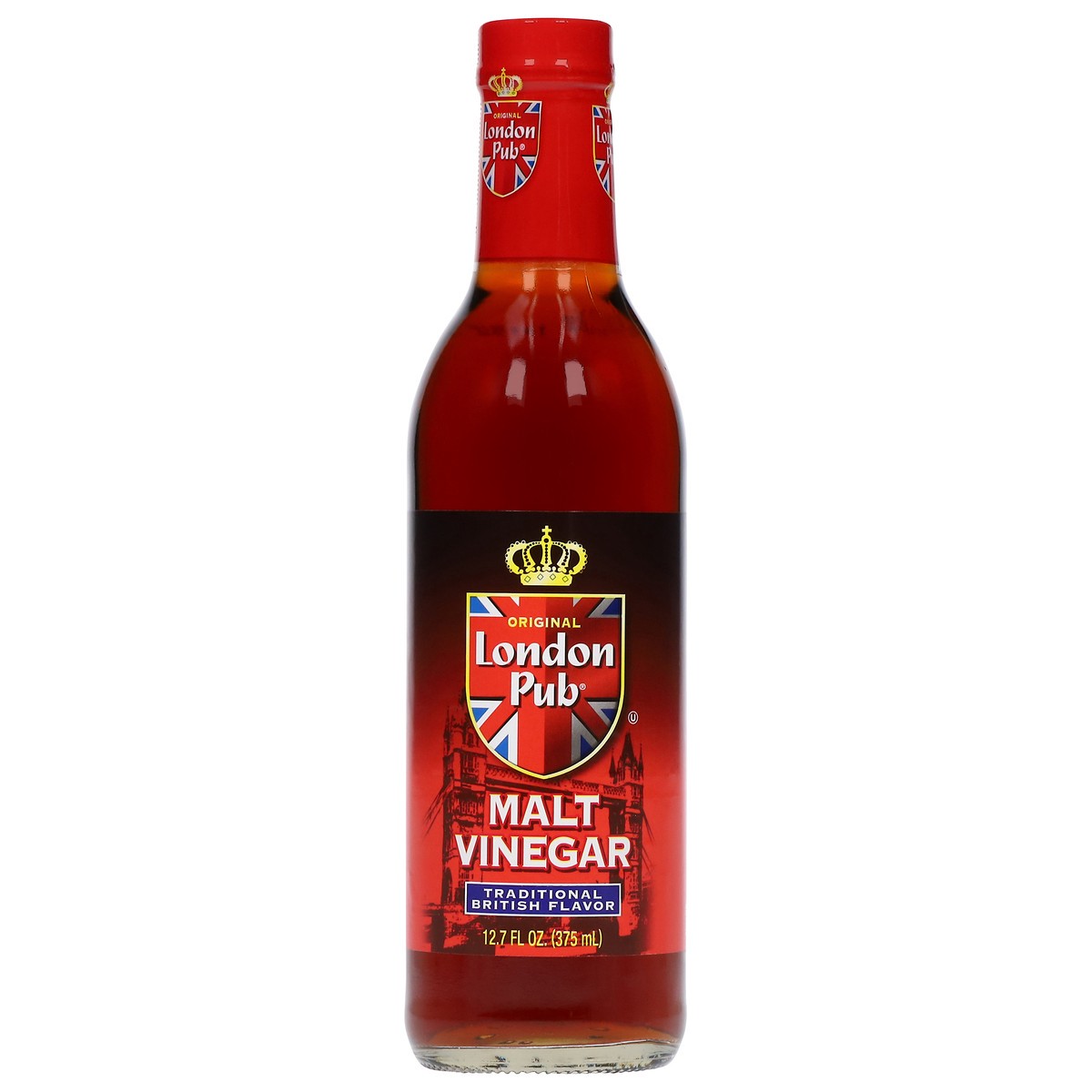 slide 1 of 1, London Pub Traditional British Flavor Malt Vinegar 12.7 fl oz, 12.7 fl oz