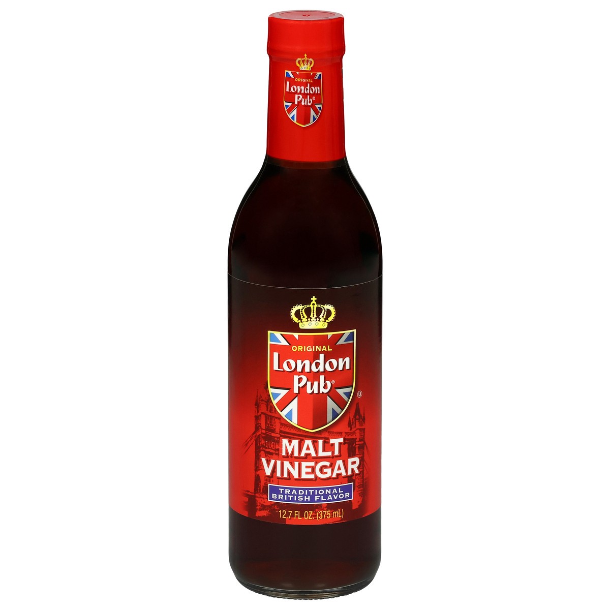 slide 1 of 4, London Pub Traditional British Flavor Malt Vinegar 12.7 fl oz, 12.7 fl oz