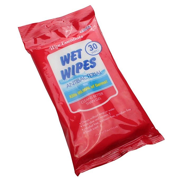 slide 1 of 1, Wipe Est Antibacterial Hand Wipe, 30 ct