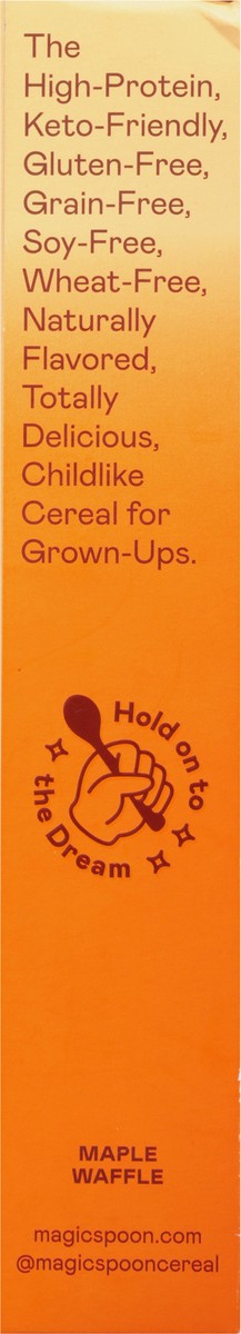 slide 9 of 9, Magic Spoon Grain-free Maple Waffle Cereal, 7 oz
