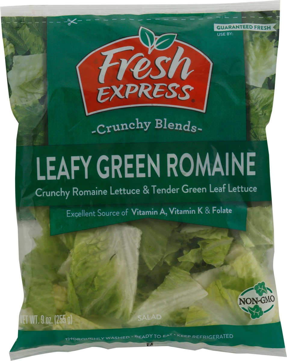slide 6 of 9, Fresh Express Leafy Green Romaine, 9 oz