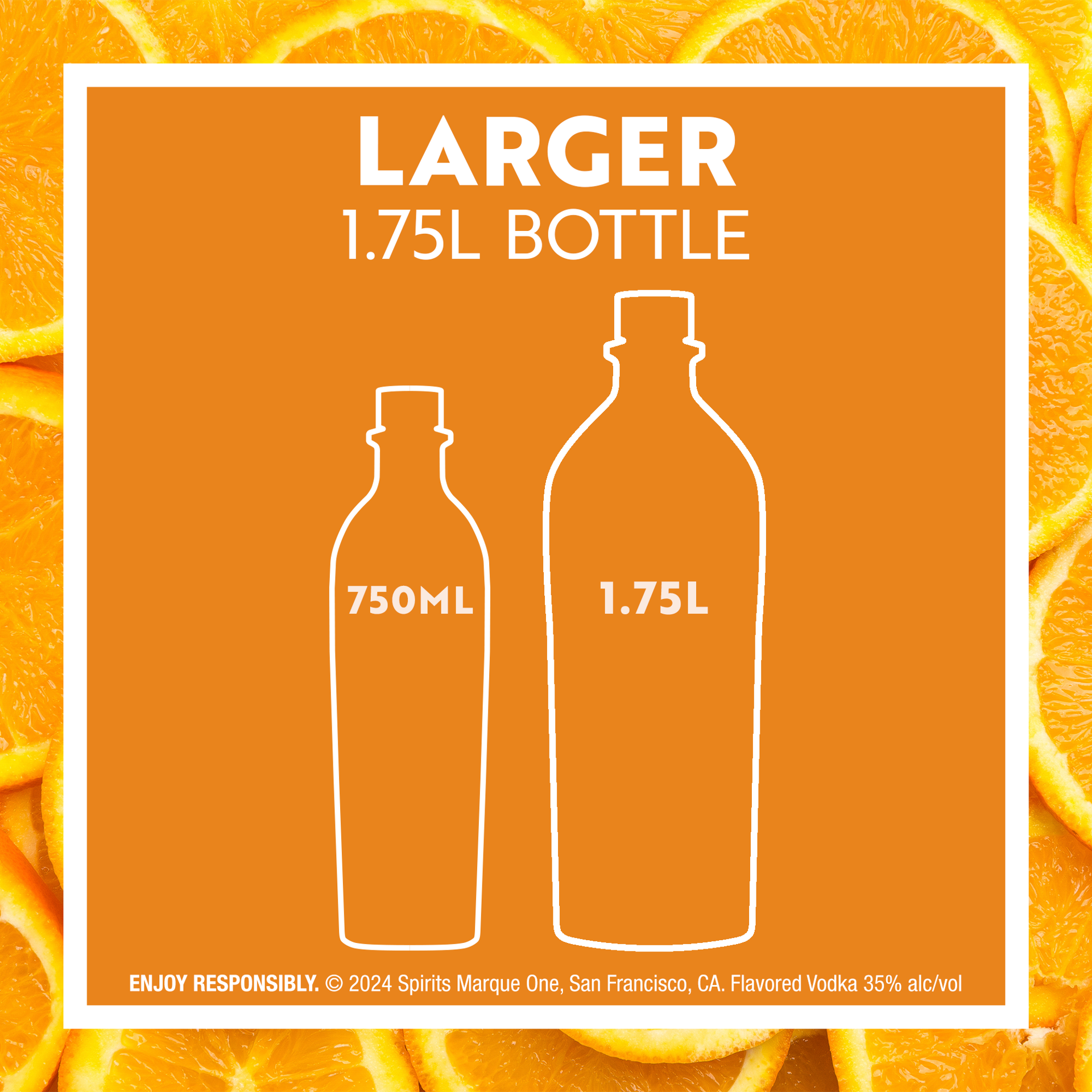 slide 6 of 7, SVEDKA Limited Edition Clementine Flavored Vodka, 1.75 L Bottle, 70 Proof, 1.75 liter