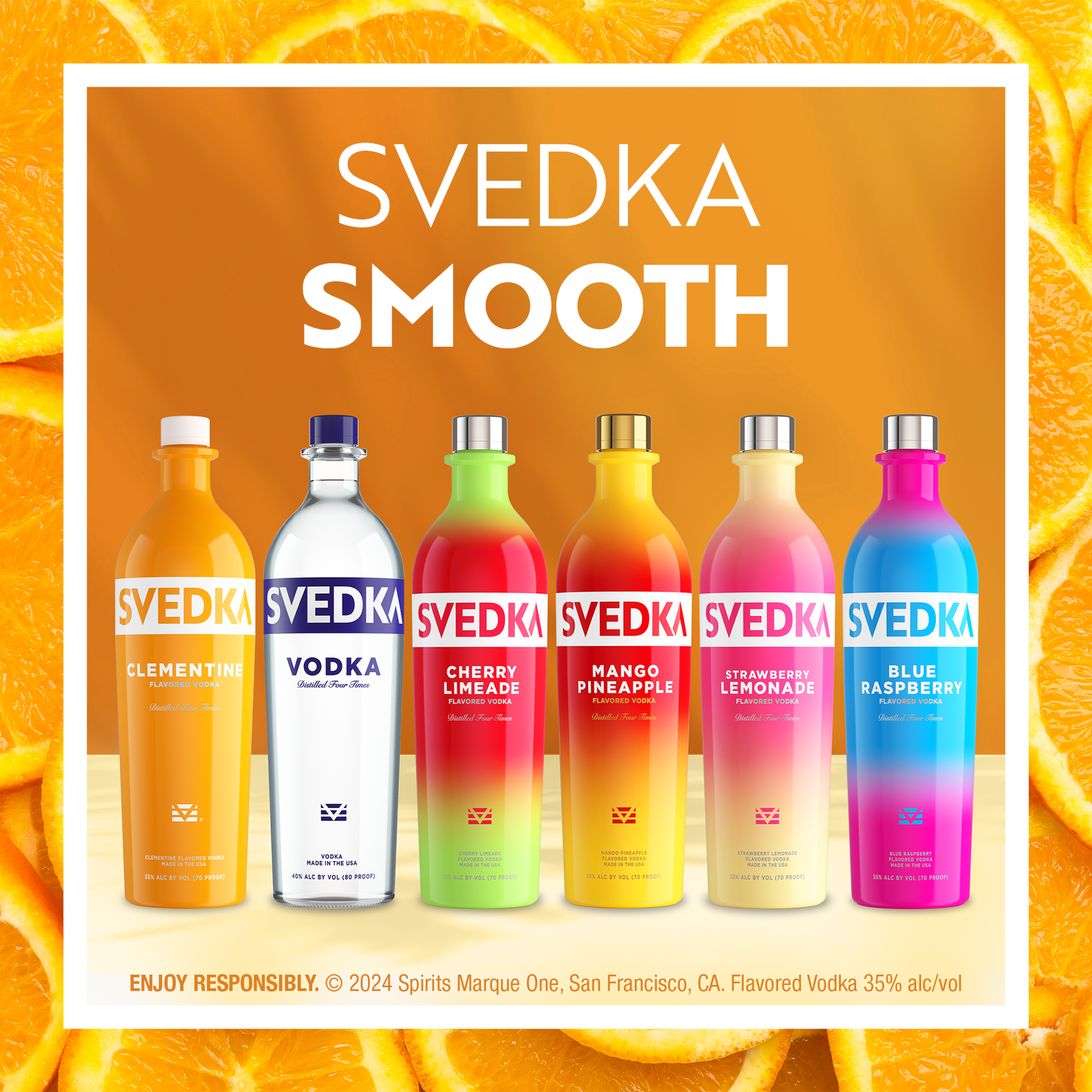 slide 3 of 7, SVEDKA Limited Edition Clementine Flavored Vodka, 1.75 L Bottle, 70 Proof, 1.75 liter