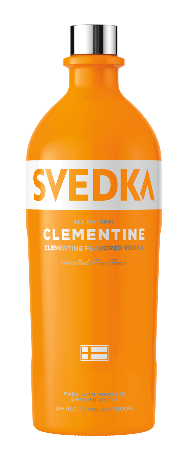slide 1 of 4, SVEDKA Clementine Orange Flavored Vodka, 70 Proof, 1.75 liter