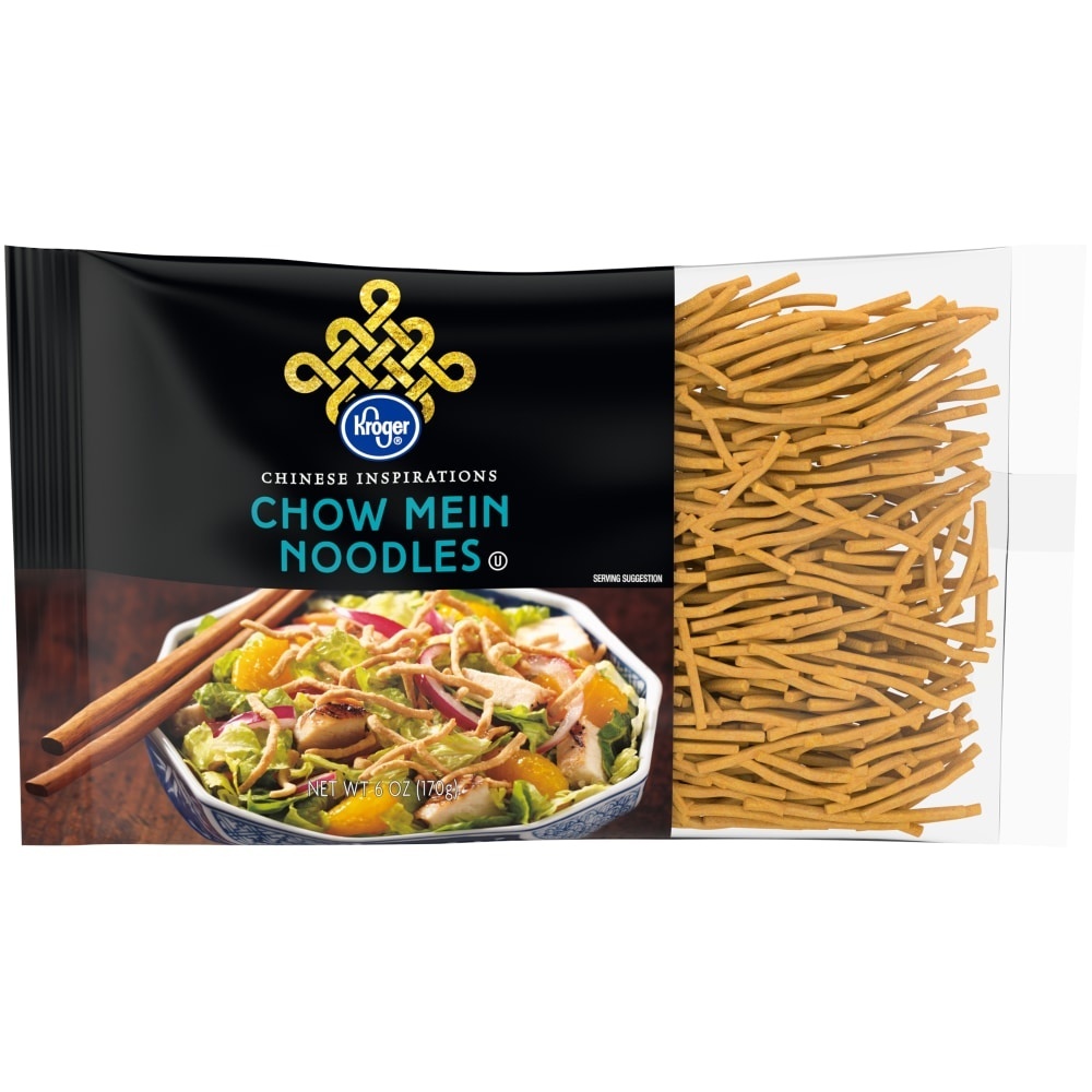 slide 1 of 1, Kroger Chow Mein Noodles, 6 oz