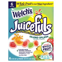 Welch's 0.8 oz WELCH'S Juicefuls Island Splash 6ct Box