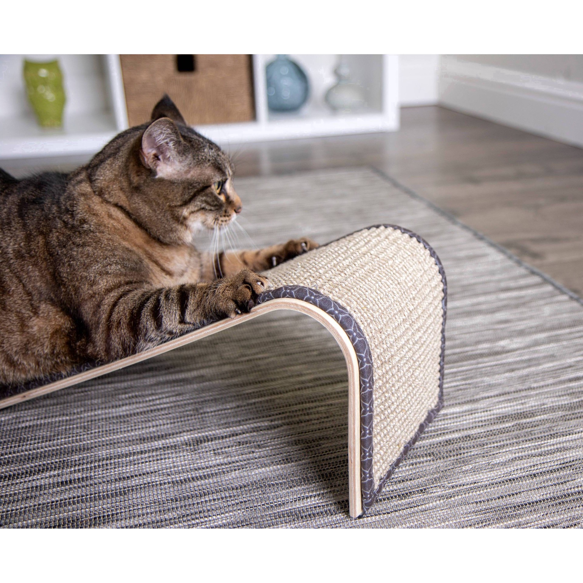 slide 7 of 53, SmartyKat Sisal Angle Cat Scratcher & Catnip, 1 ct