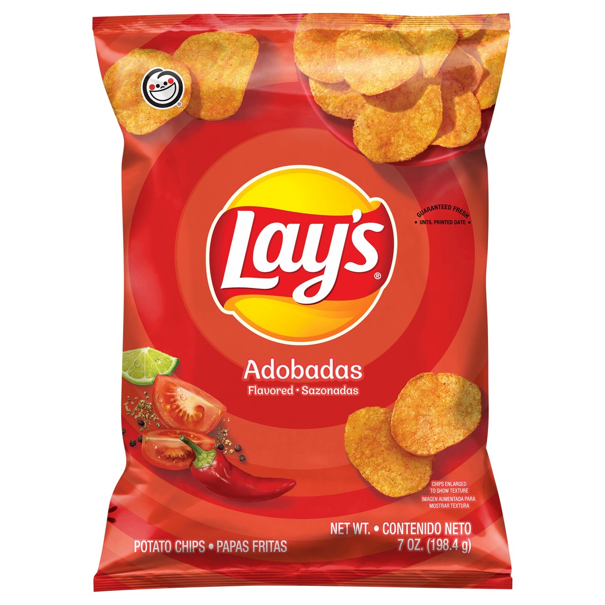 slide 1 of 3, Lay's Potato Chips, 7 oz