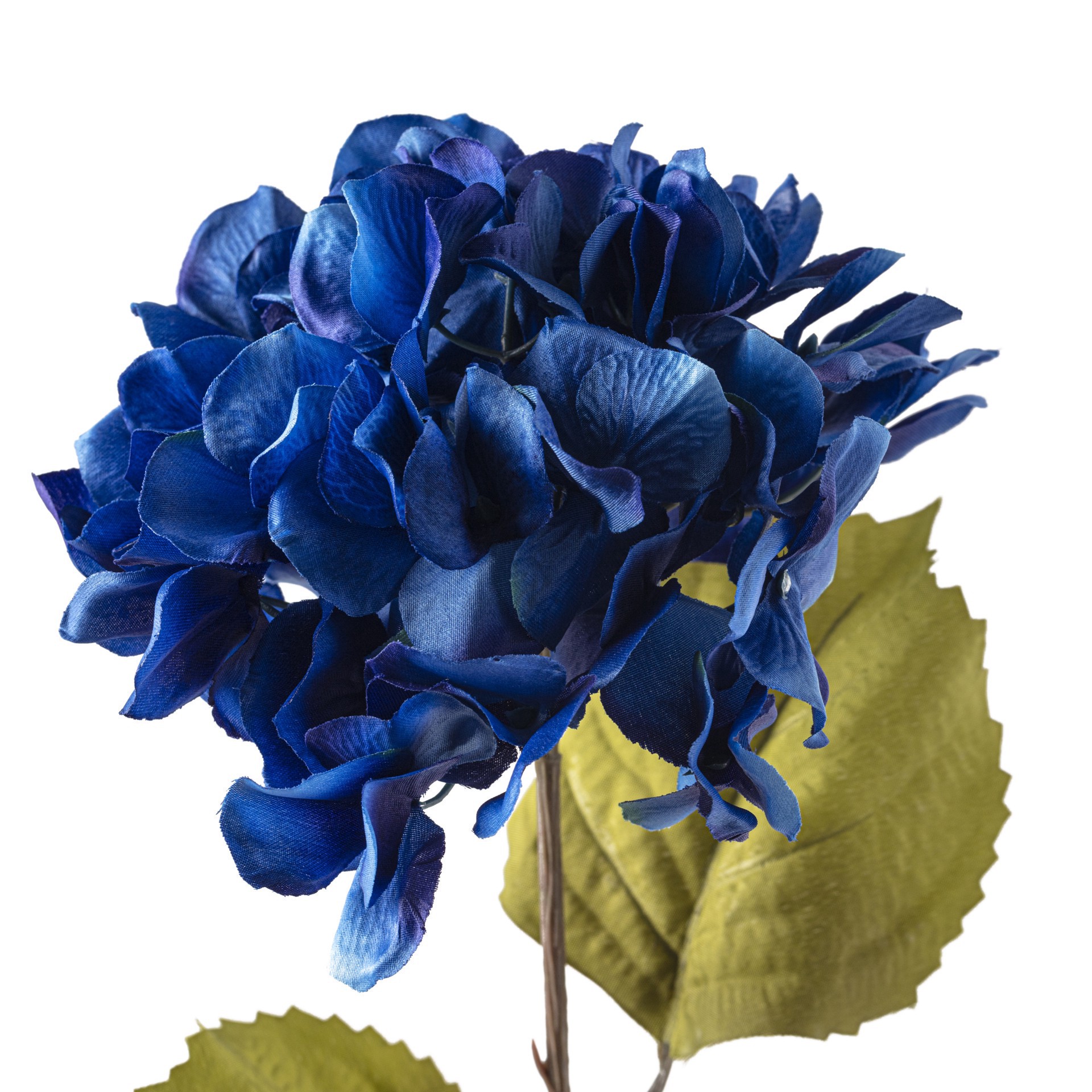 slide 4 of 4, Navy Two-Toned Hydrangea Stem By Ashland, 28 in