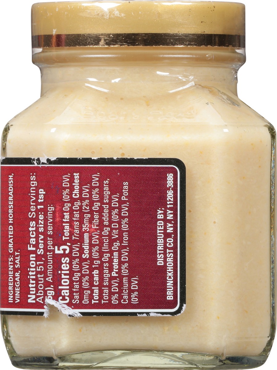 slide 8 of 9, Boar's Head Horseradish in Vinegar, 9 oz