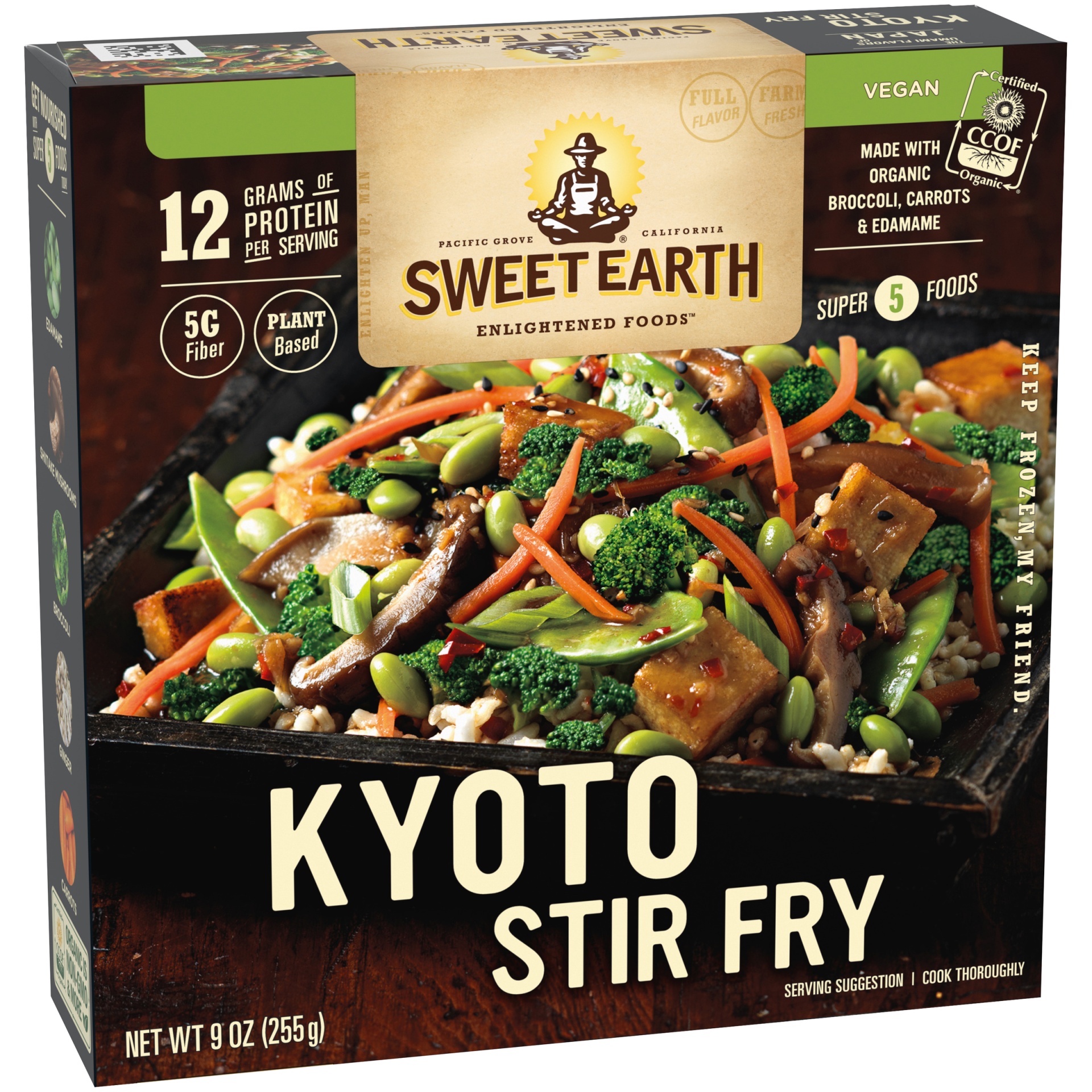 slide 3 of 10, Sweet Earth Kyoto Stir Fry Bowl, 9 oz