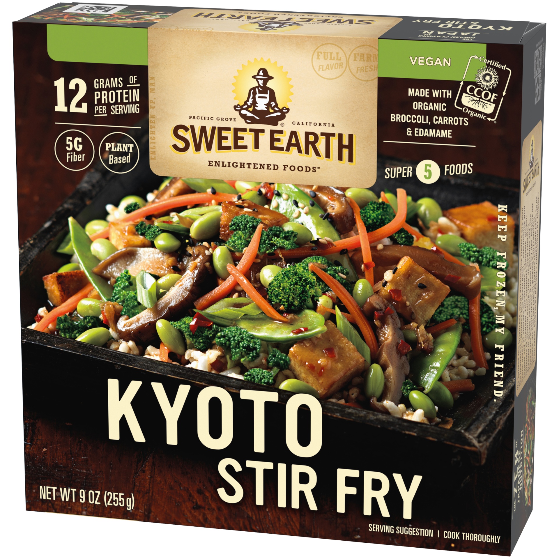 slide 4 of 10, Sweet Earth Kyoto Stir Fry Bowl, 9 oz