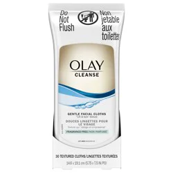 Olay Cleanse Gentle Facial Cloths, Fragrance Free, 30 count