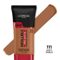 Loreal Infallible Pro Matte L'Oreal Paris Infallible Pro-Matte Soft Sable Foundation 1 Count