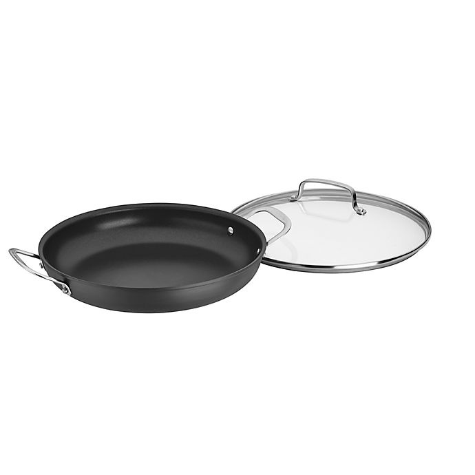slide 2 of 3, Cuisinart Chef's Classic Pro Nonstick Hard-Anodized Covered Everyday Pan, 12 in
