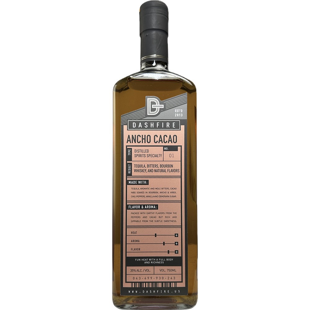 slide 1 of 1, Dashfire Ancho Cacao, 750 ml