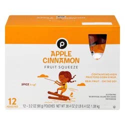 Publix Fruit Squeeze, Apple Cinnamon