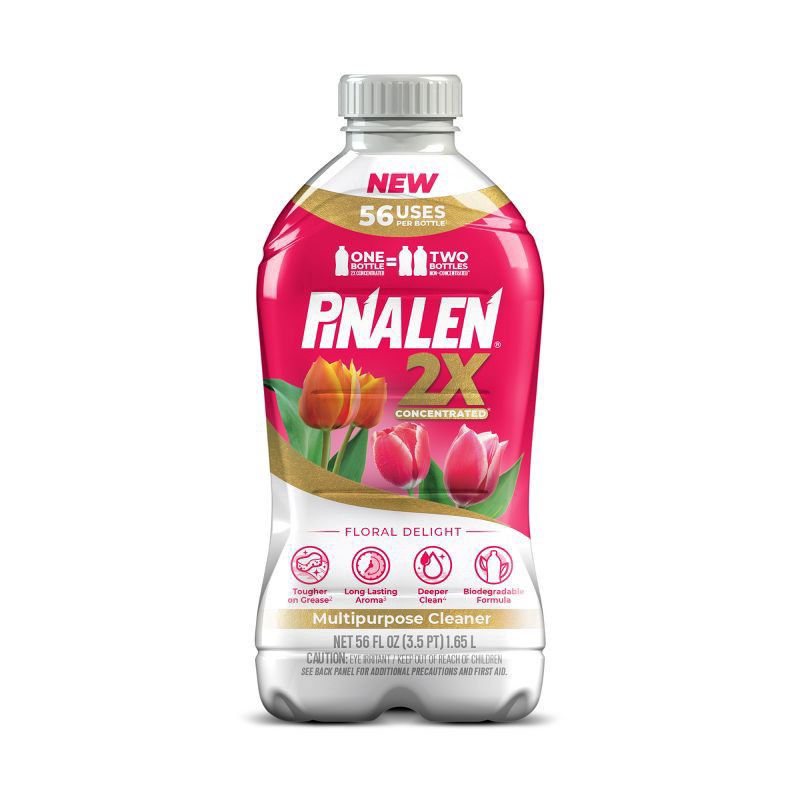 slide 1 of 9, Pinalen Multipurpose Floral Delight Cleaner 56 fl oz, 56 fl oz