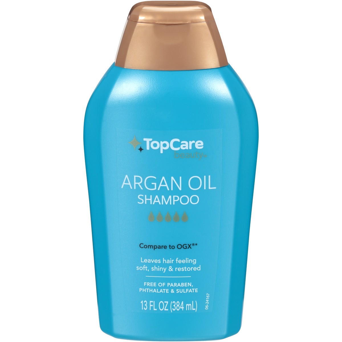 slide 1 of 9, TopCare Argan Oil Shampoo, 13 fl oz