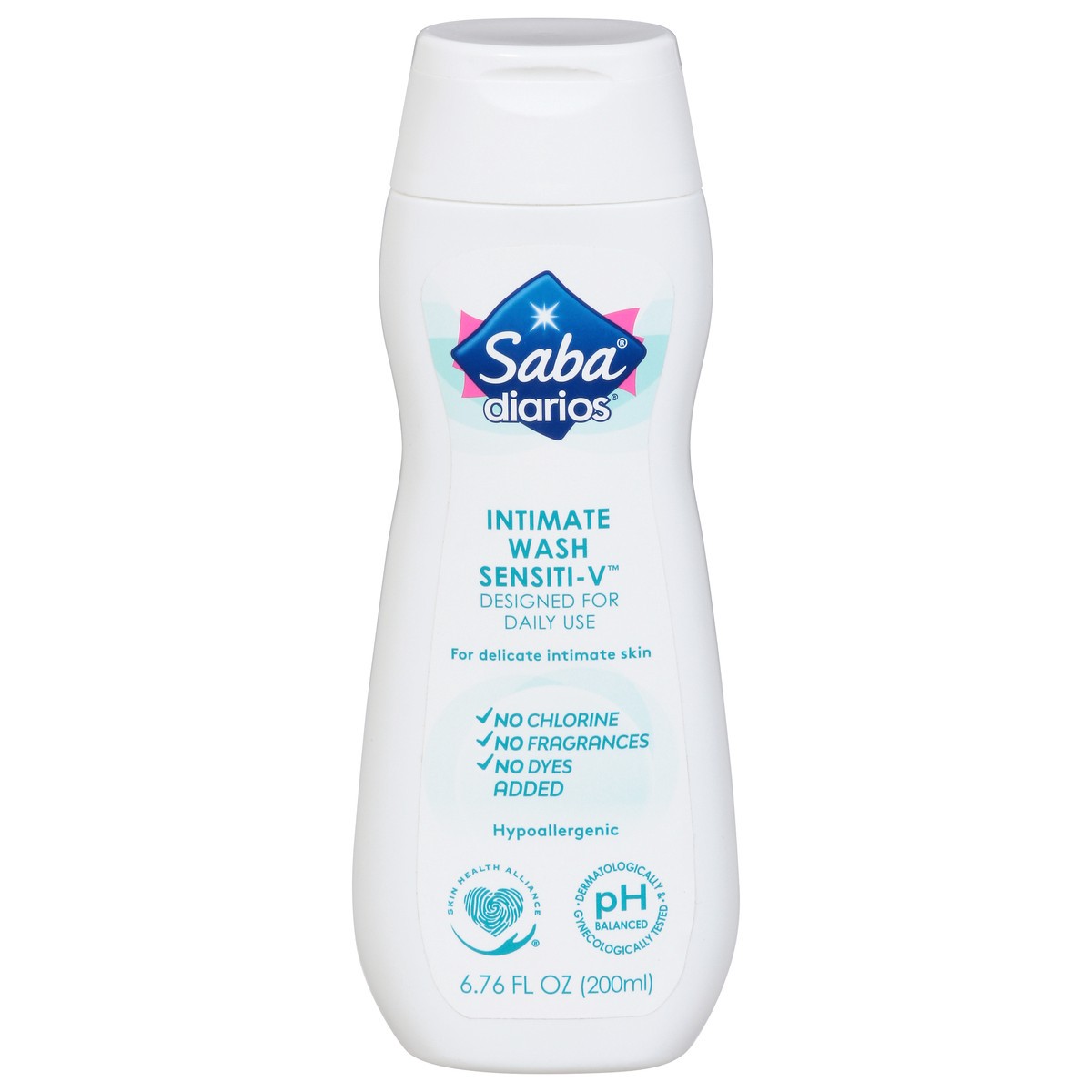 slide 1 of 13, Saba Diarios Sensiti-V Intimate Wash 6.76 fl oz, 6.76 fl oz