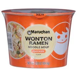 Maruchan Wonton Ramen Chicken Flavor Noodle Soup - 3.69 oz