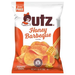 Utz Honey Barbeque Flavored Potato Chips 2.75 oz