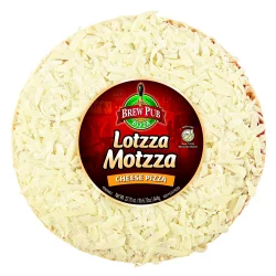 Brew Pub Lotsa Mozza Cheese Pizza