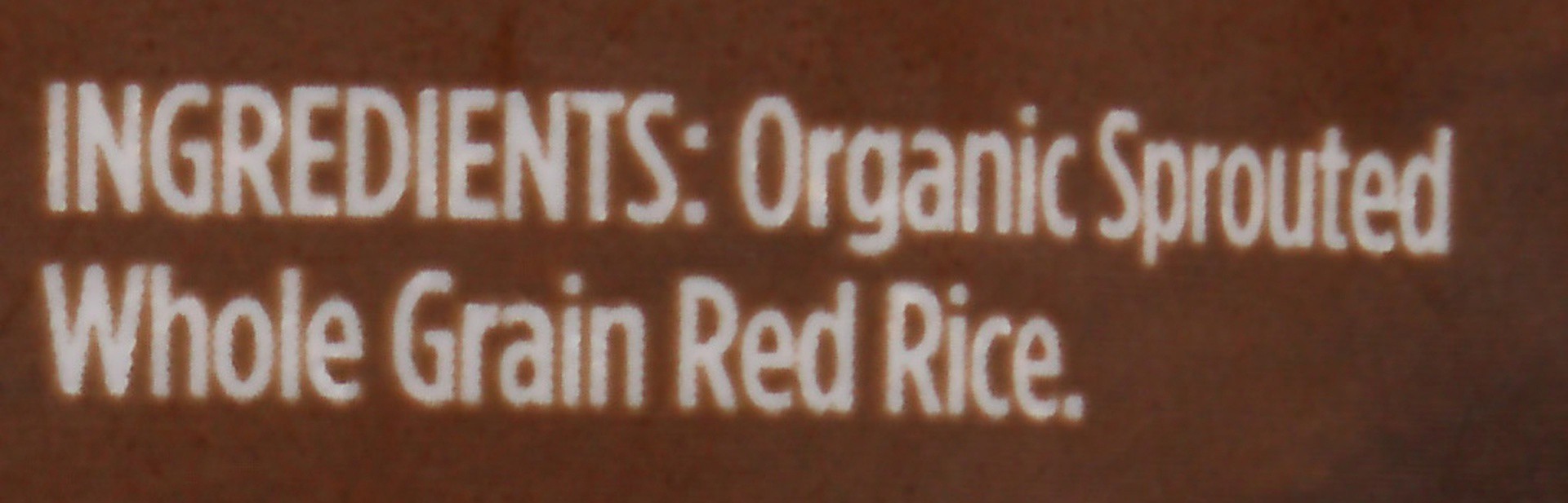 slide 6 of 6, Lundberg Sprouted Red Rice, 16 oz