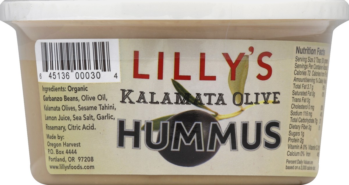 slide 2 of 3, Lilly's Hummus 12 oz, 12 oz