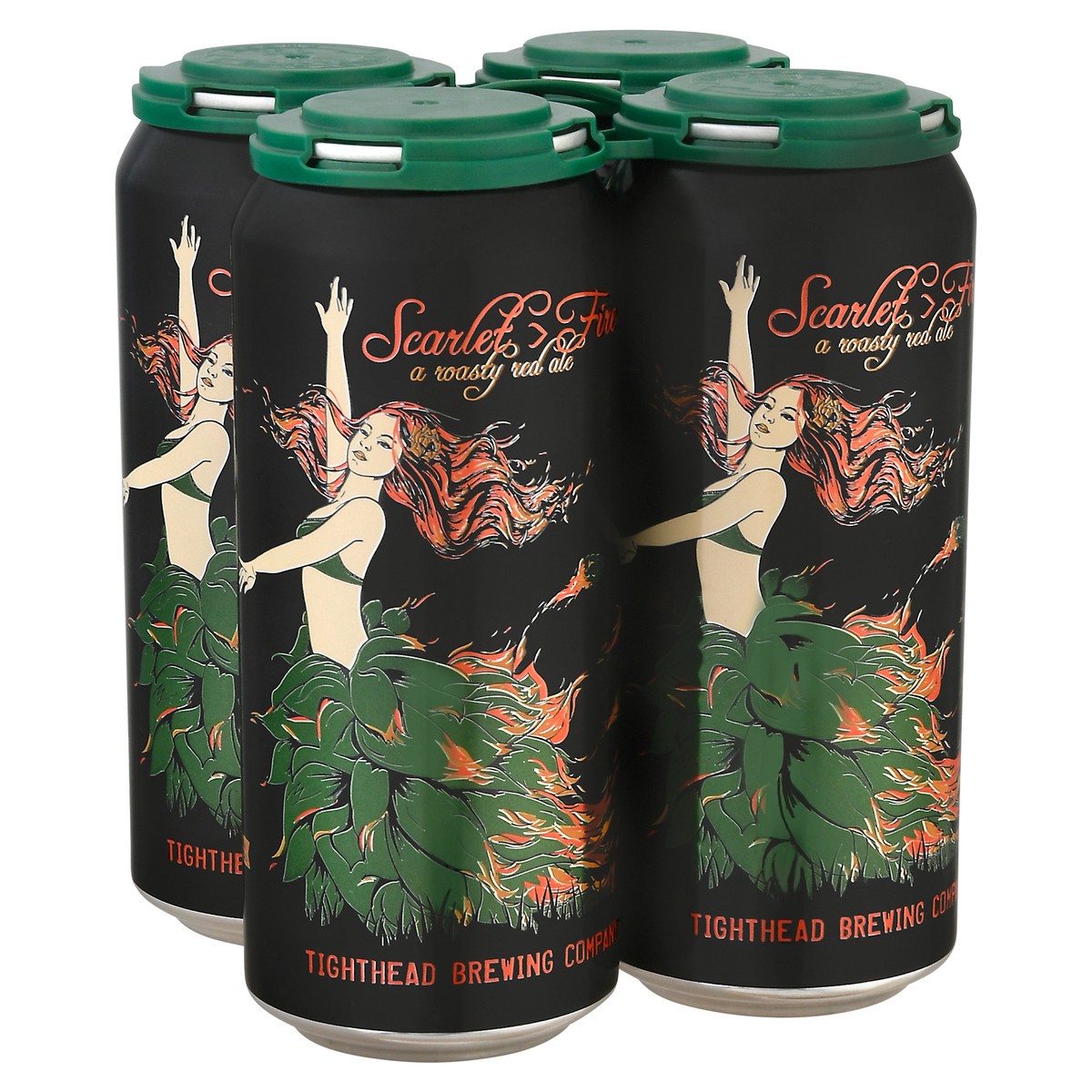 slide 5 of 9, Tighthead Brewing Company, Scarlet Fire, 4Pk, 1 pint