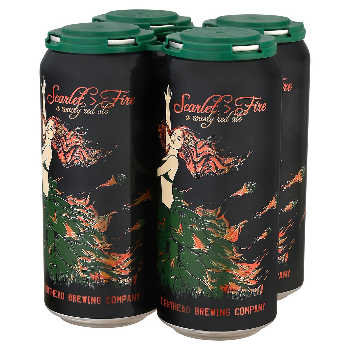 slide 4 of 9, Tighthead Brewing Company, Scarlet Fire, 4Pk, 1 pint