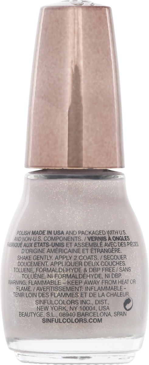 slide 6 of 9, Sinful Colors Sinful Shine Prosecco 2653 Step 1 Nail Polish with Gel Tech 0.5 fl oz, 0.5 fl oz