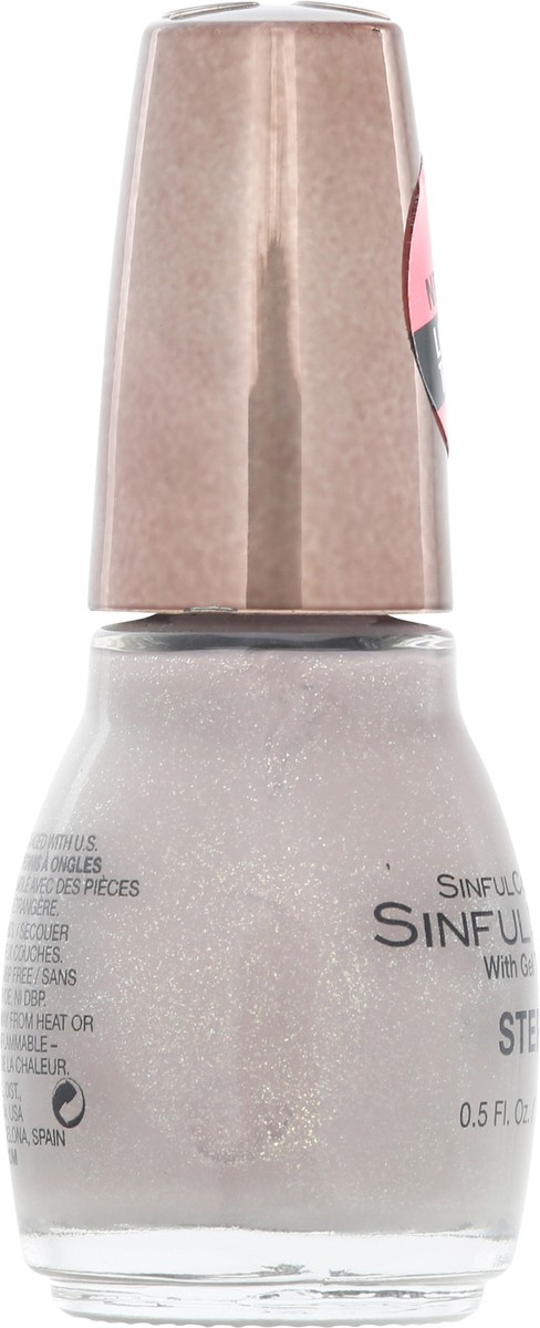 slide 4 of 9, Sinful Colors Sinful Shine Prosecco 2653 Step 1 Nail Polish with Gel Tech 0.5 fl oz, 0.5 fl oz