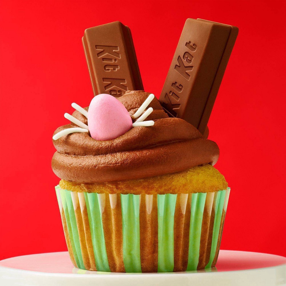 slide 5 of 5, KIT KAT Miniatures Milk Chocolate Wafer, Easter Candy Bag, 9.6 oz, 9.6 oz
