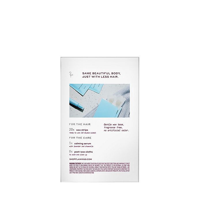 slide 2 of 2, Flamingo Face & Pubic Wax Kit 1 ea, 1 ct