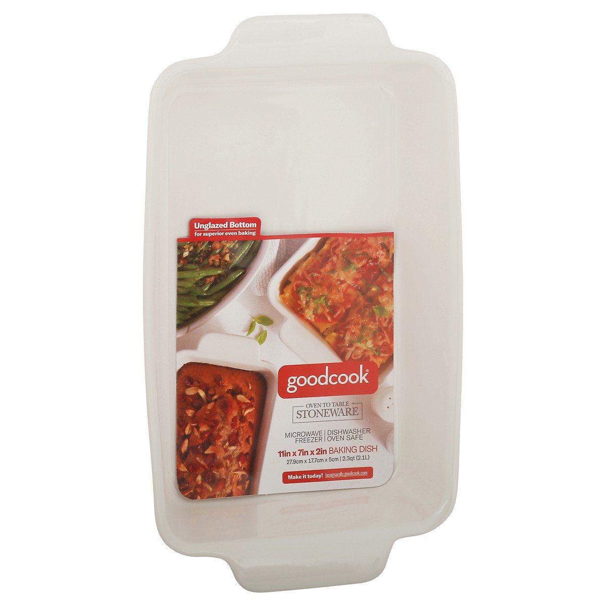 slide 3 of 9, Good Cook Bakeware Rect 2.3Qt, 1 ct