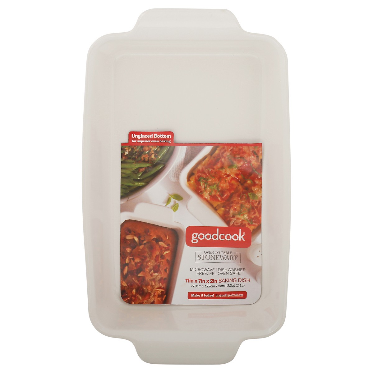 slide 7 of 9, Good Cook Bakeware Rect 2.3Qt, 1 ct