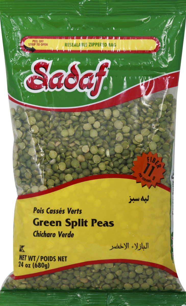 slide 2 of 5, Sadaf Green Peas 24 oz, 24 oz